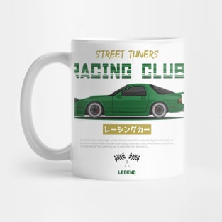 Midnight Racer Green FC3S RX7 JDM Mug